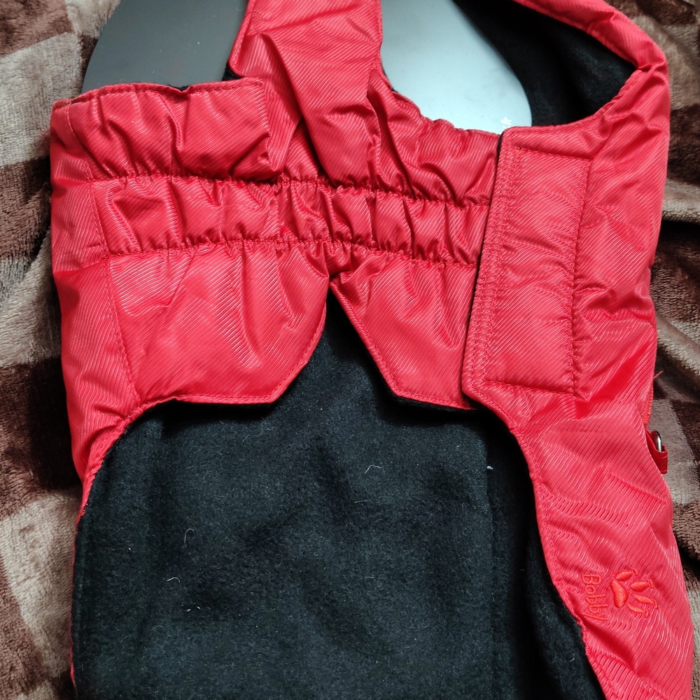 Red Dog Jacket with Black Lining
